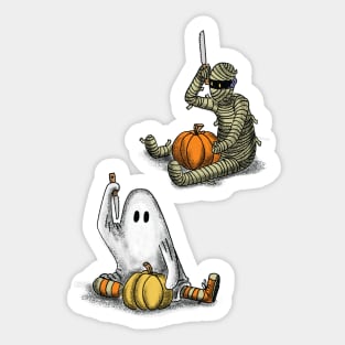 Ghostly Encounters- Carving Sticker